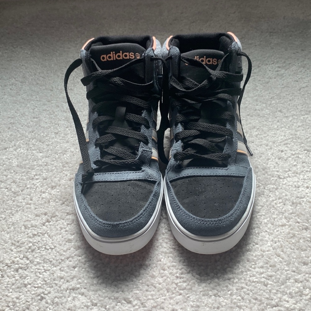 Adidas high top shoes. Womens size 7